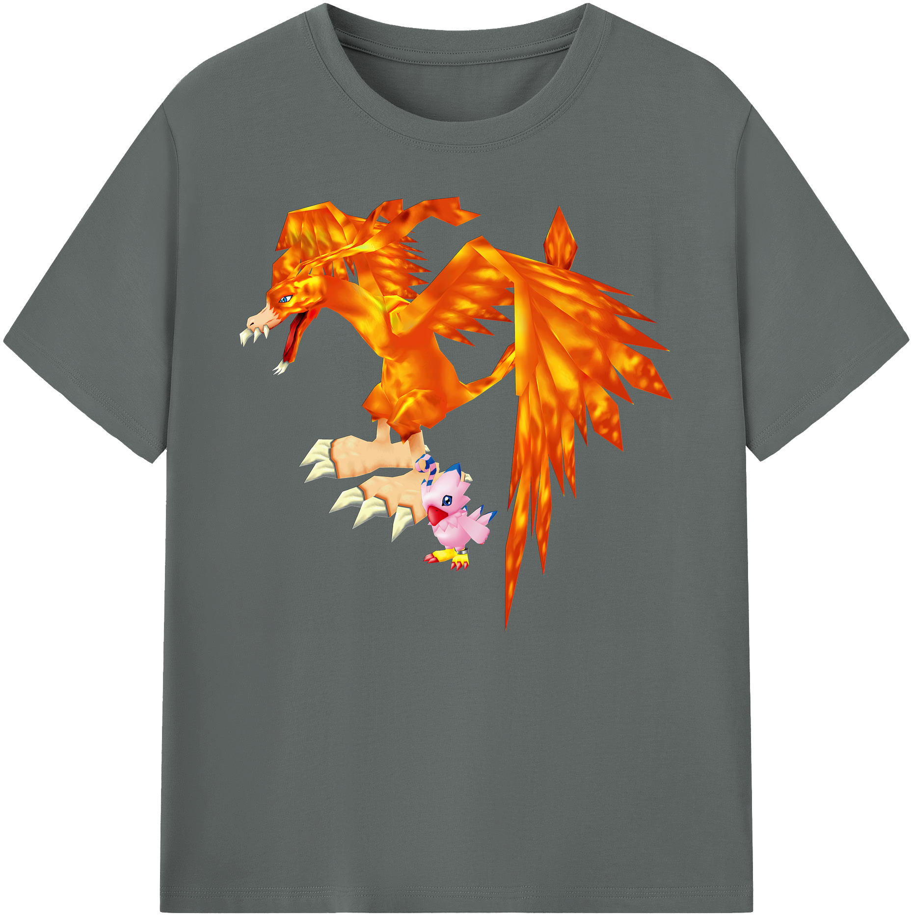 （画像用） Digimon デジタルモンスター/デジモン 綿100％ メンズ半袖Tシャツ｜肌触りやわらか＆通気性